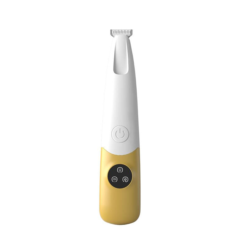 Rechargeable Pet Hair Trimmer Kit, Pet Paw Trimmer, Cordless Quiet Dog Trimmer for Grooming with LED Light, Small Dog Grooming Clippers for Dogs & Cats, Pet Grooming Tool,Waterproof, Low Noise Pet Shaver